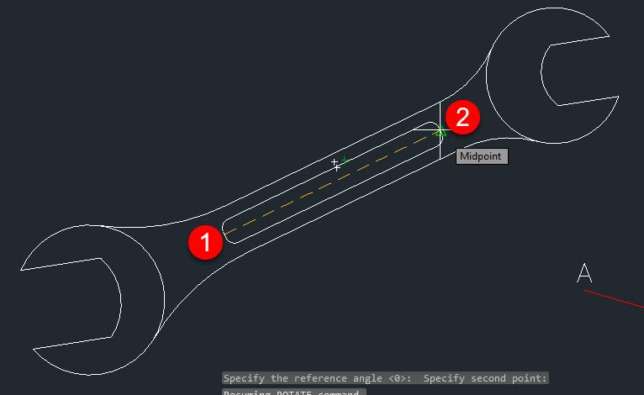 Rotate One Object To Match Another Unknown Angle In AutoCAD