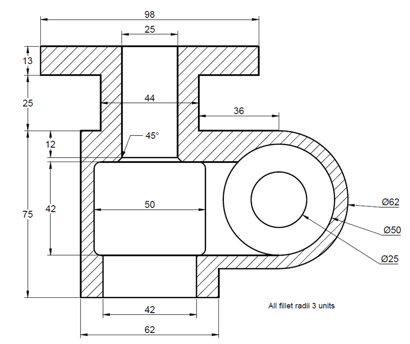 mechanical drawings in autocad